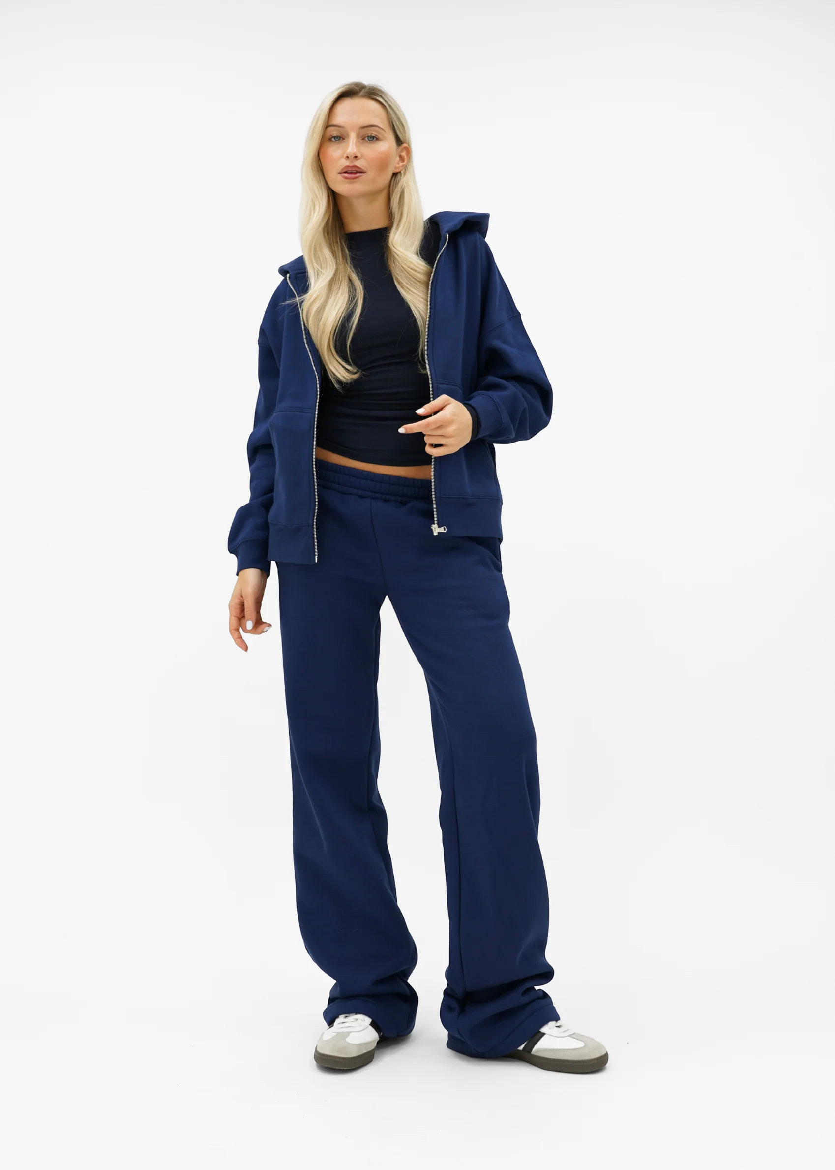 Low/mid waist jogger pants night blue (tall) - Image 14
