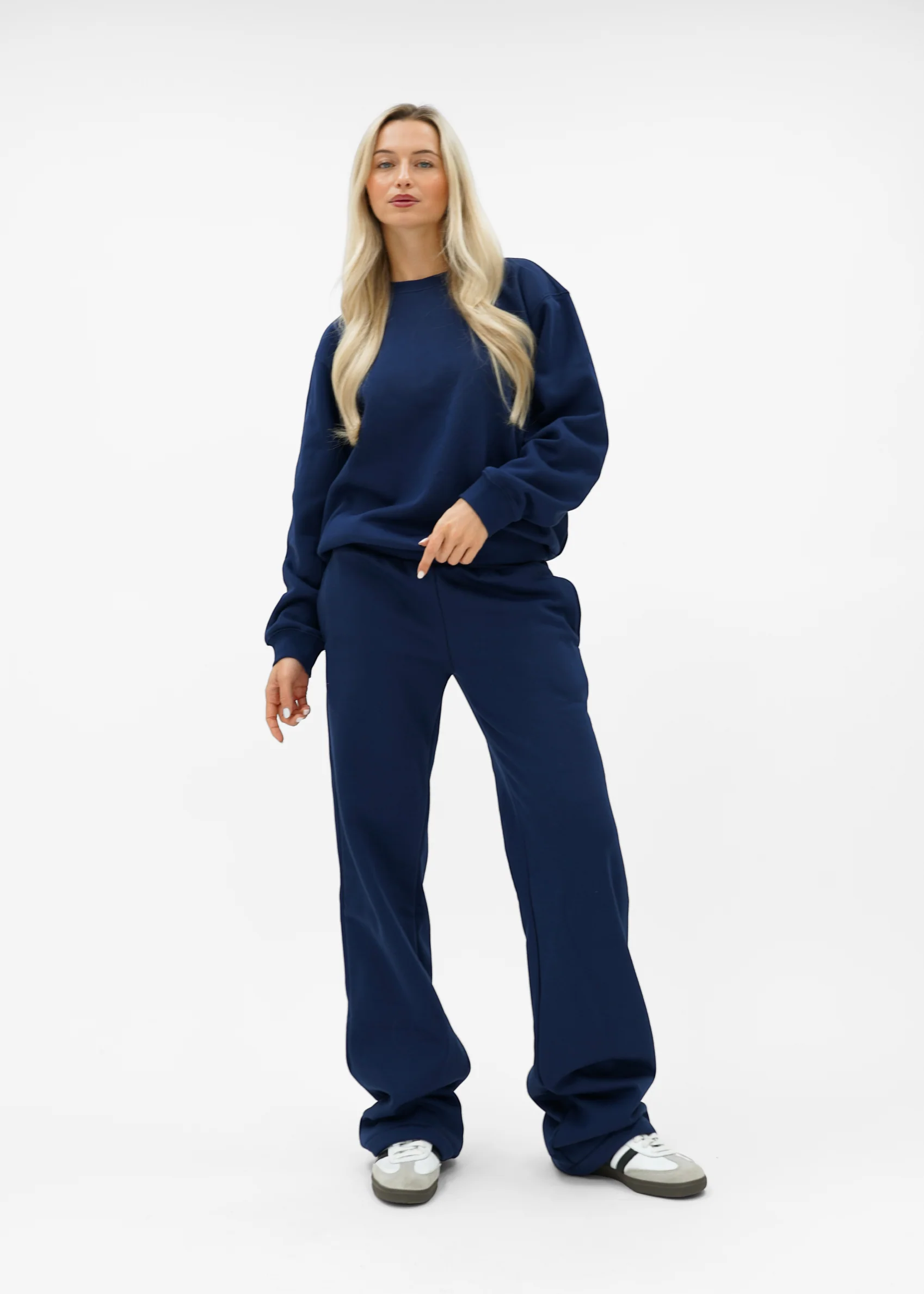 Low/mid waist jogger pants night blue (tall) - Image 11