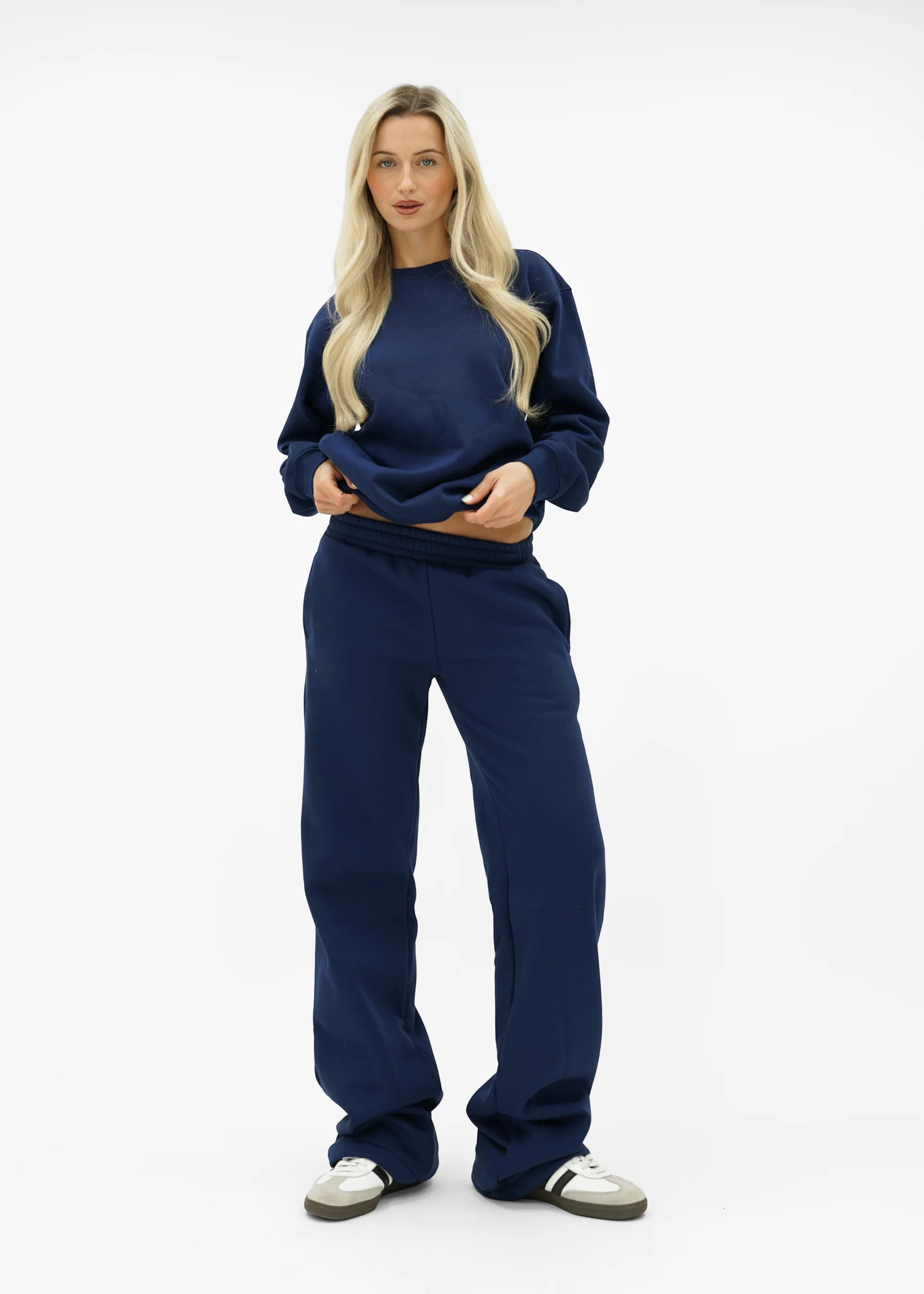 Low/mid waist jogger pants night blue (tall) - Image 13