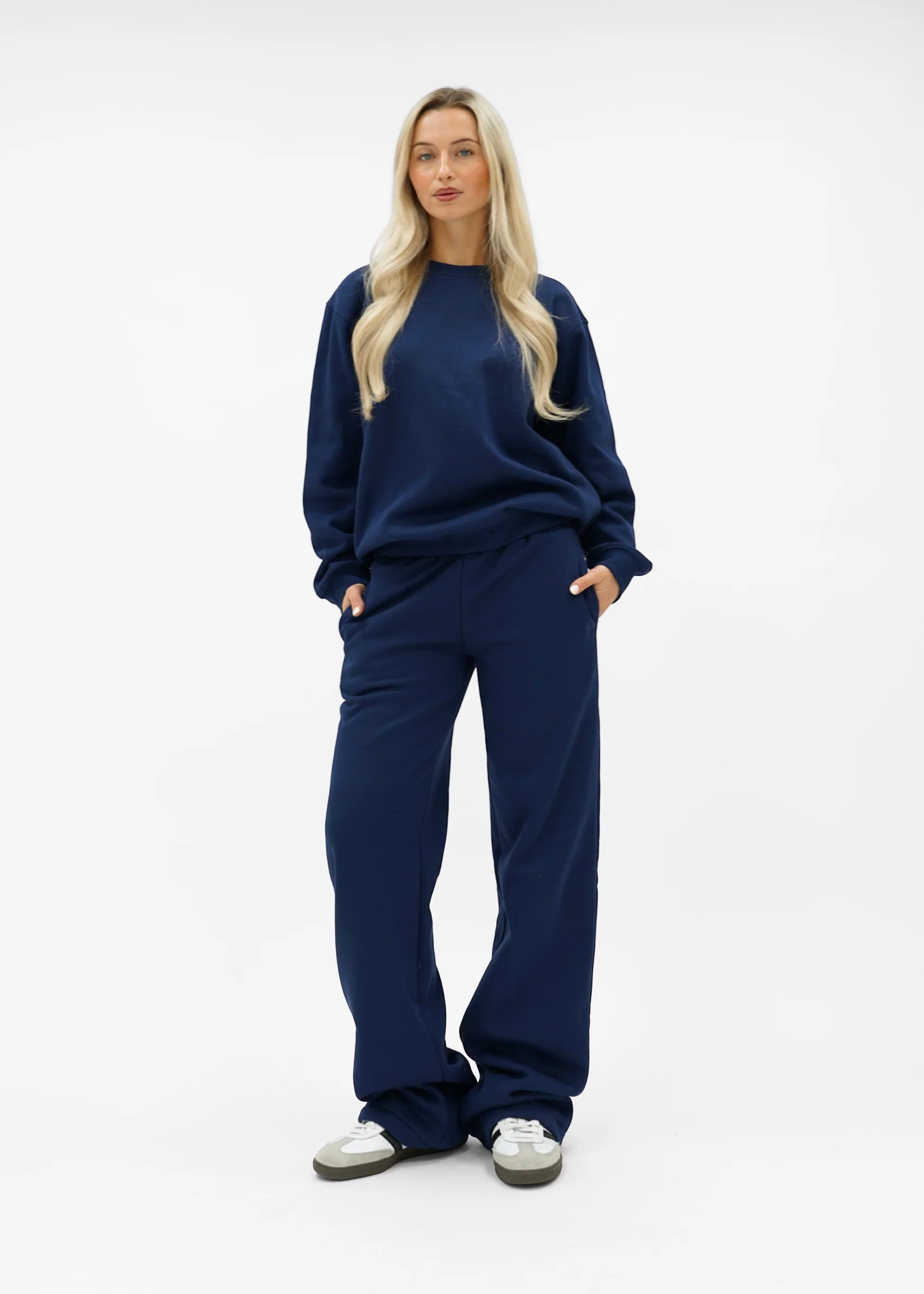 Low/mid waist jogger pants night blue (tall) - Image 15