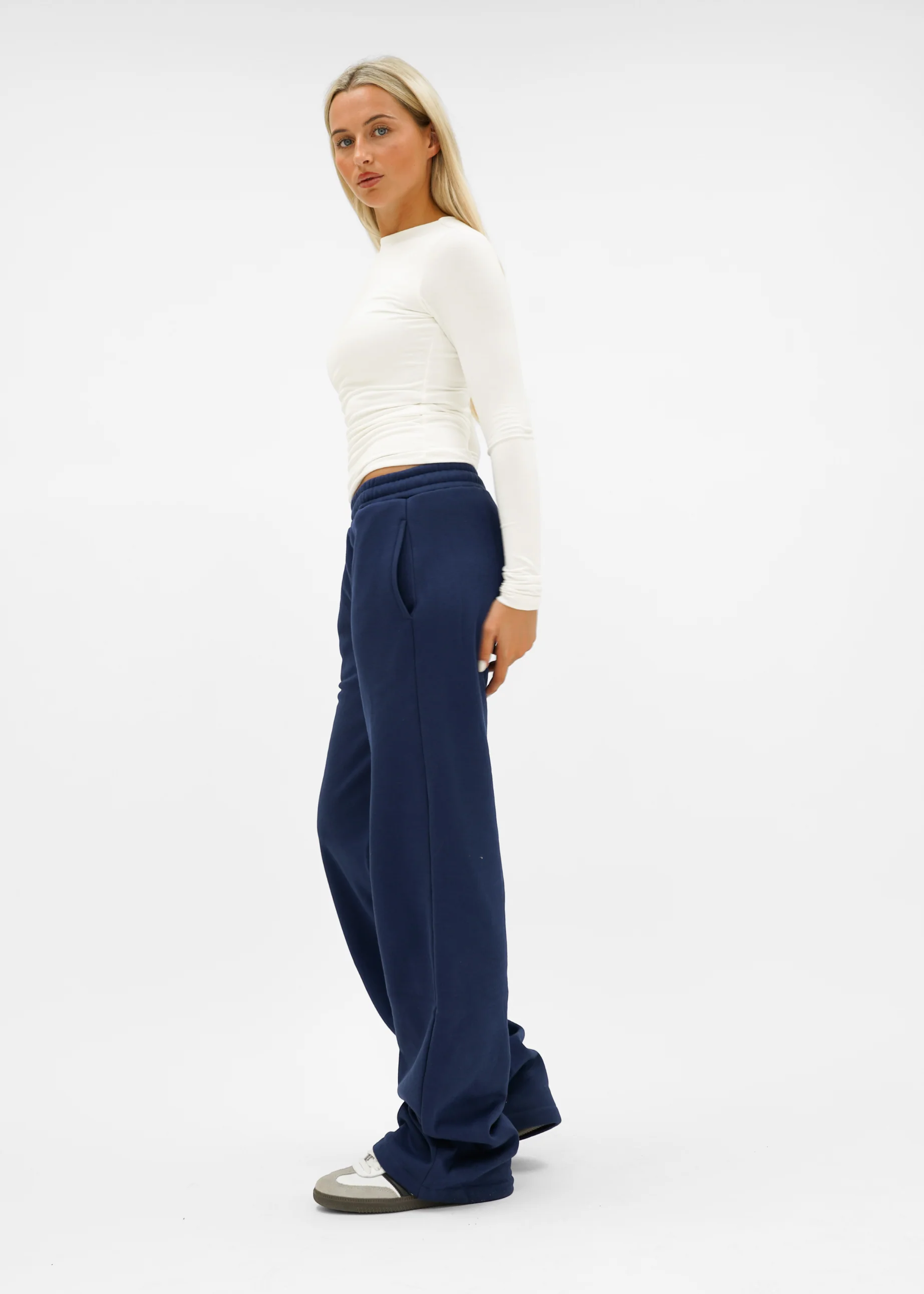 Low/mid waist jogger pants night blue (tall) - Image 6