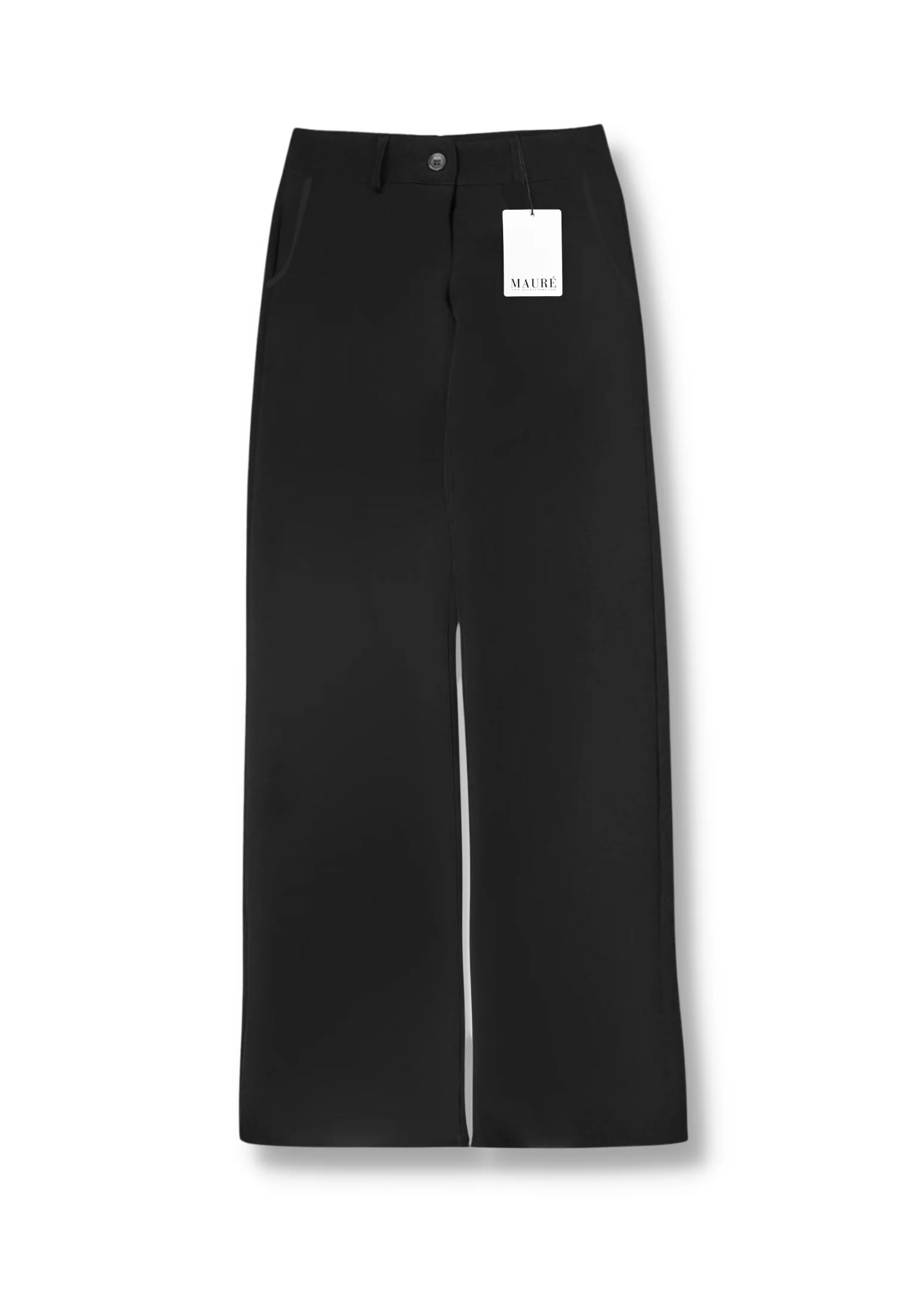 Low/mid waist pants casual black (regular) - Image 13