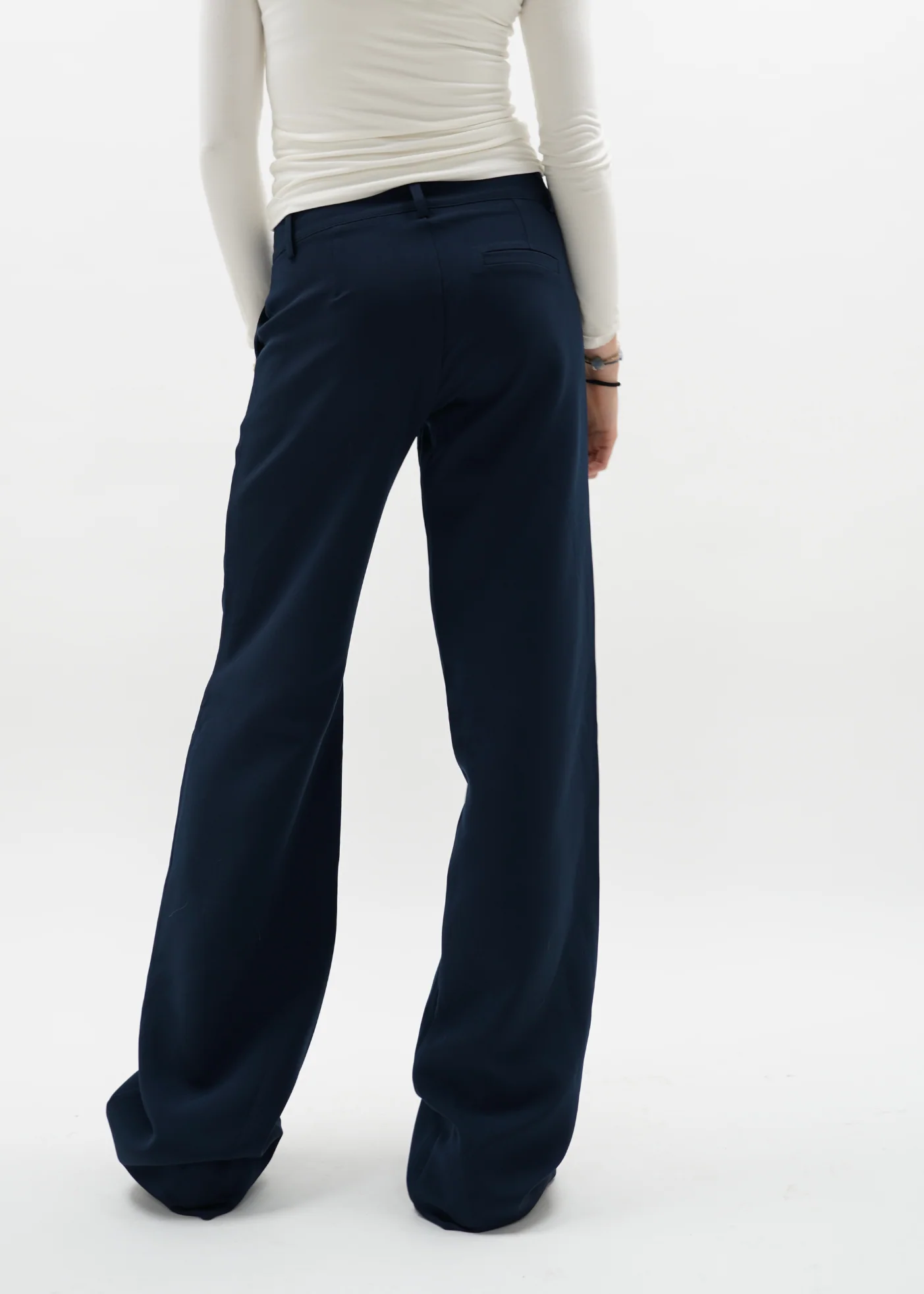 Low/mid waist pants casual night blue (regular) - Image 17