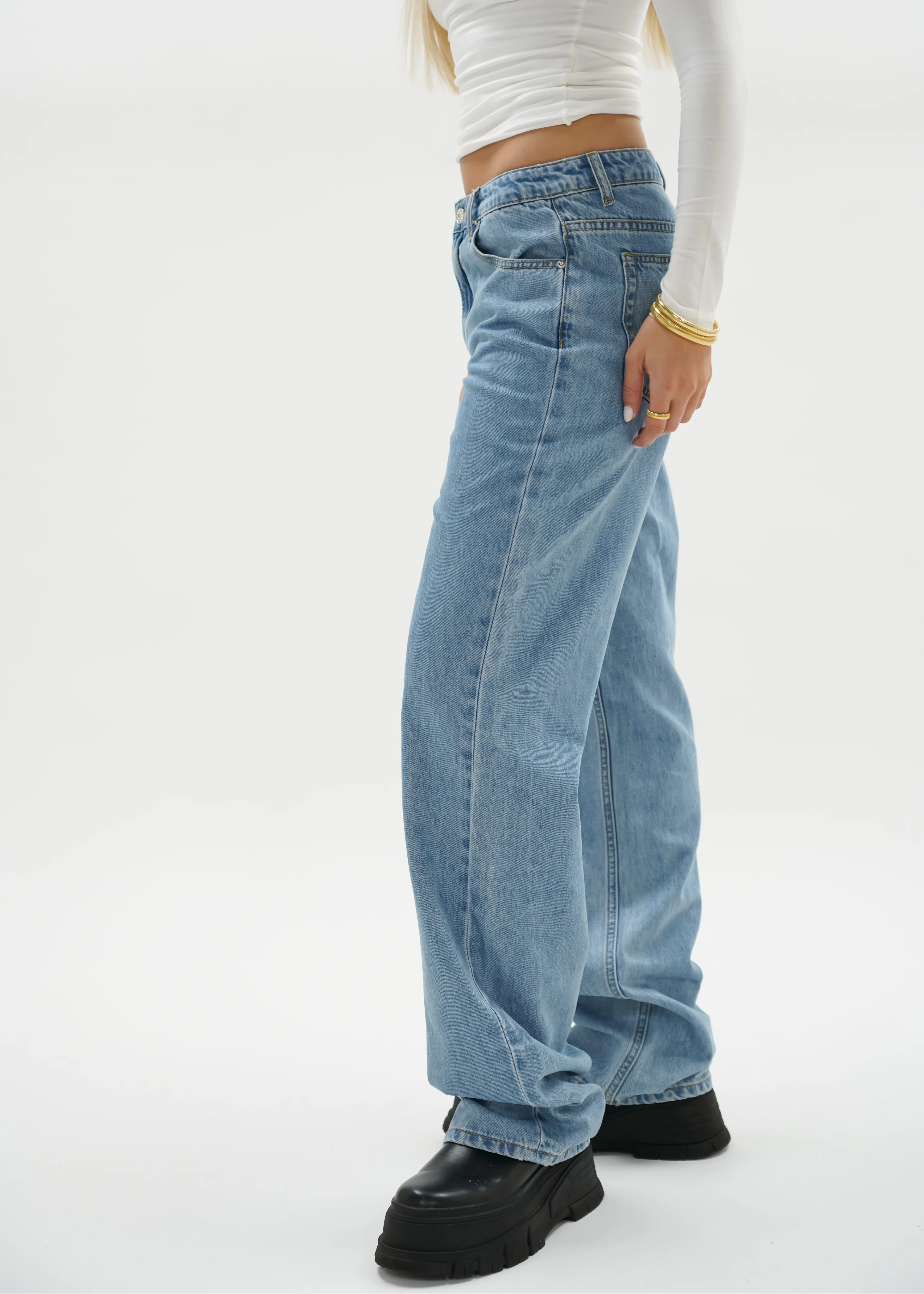 Low waist jeans classic blue (tall) - Image 3