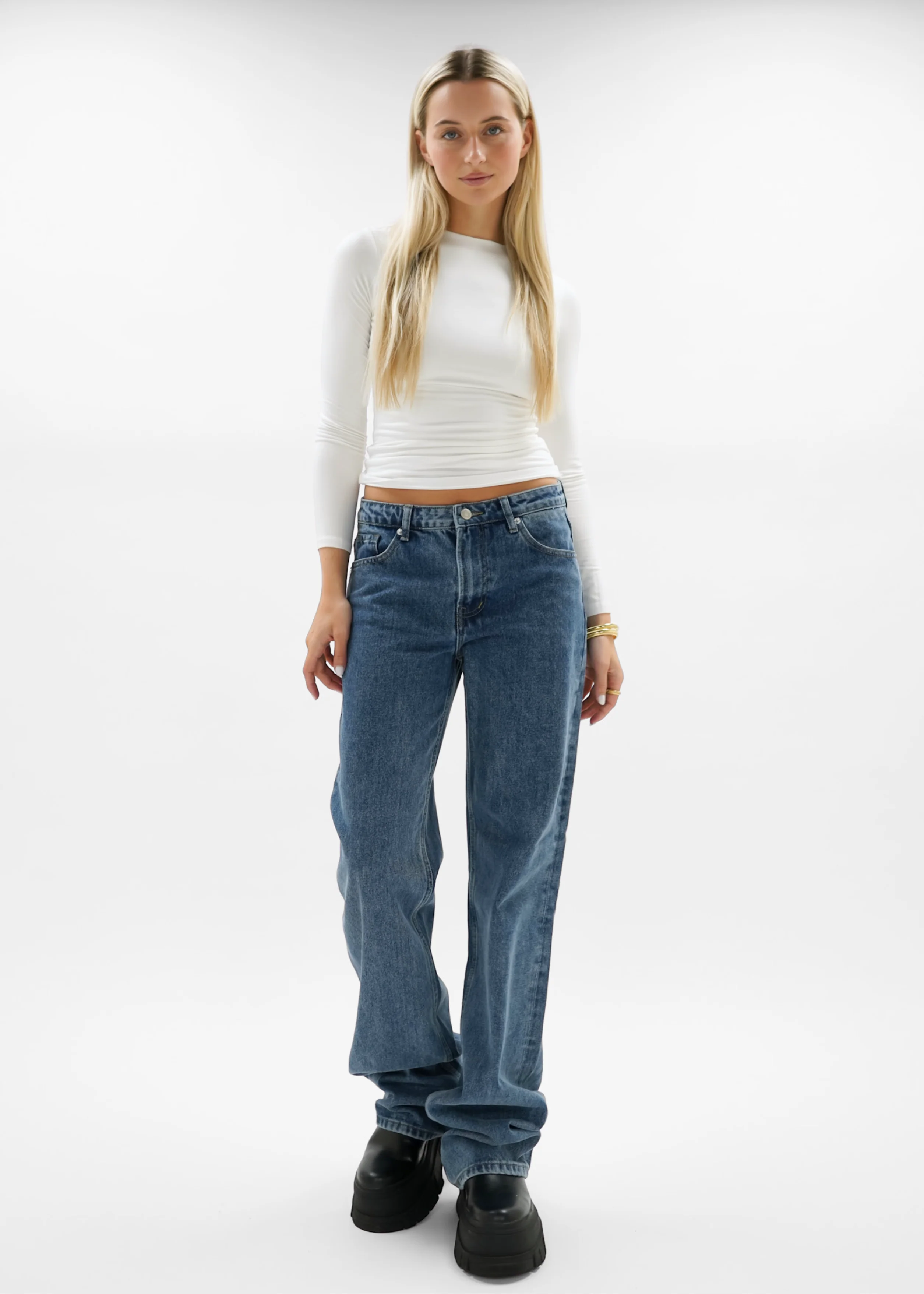 Low waist jeans dark blue (tall) - Image 11