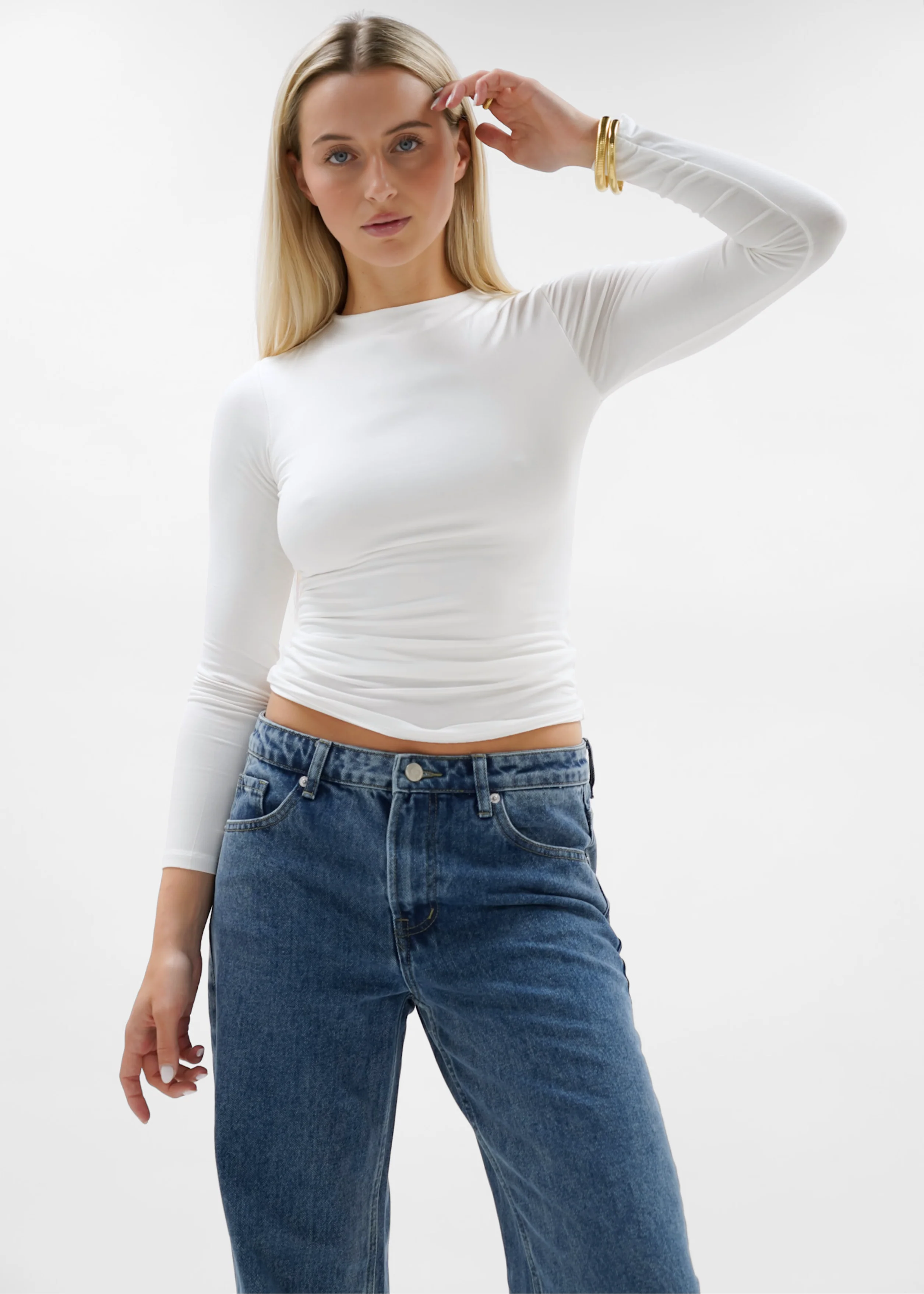 Low waist jeans dark blue (tall) - Image 19