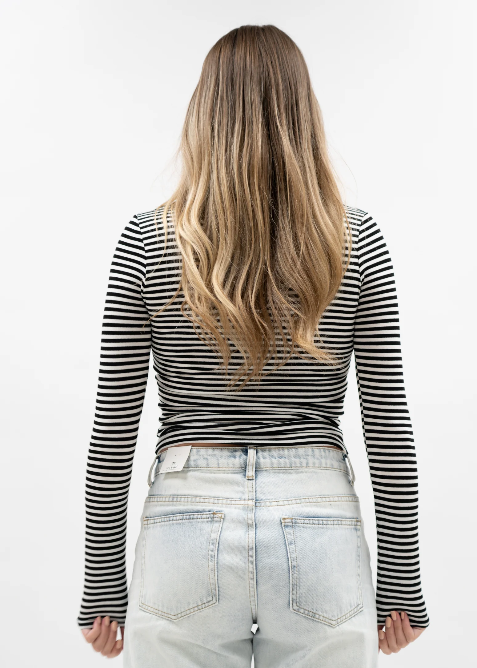 Long sleeve top striped (tall) - Image 11
