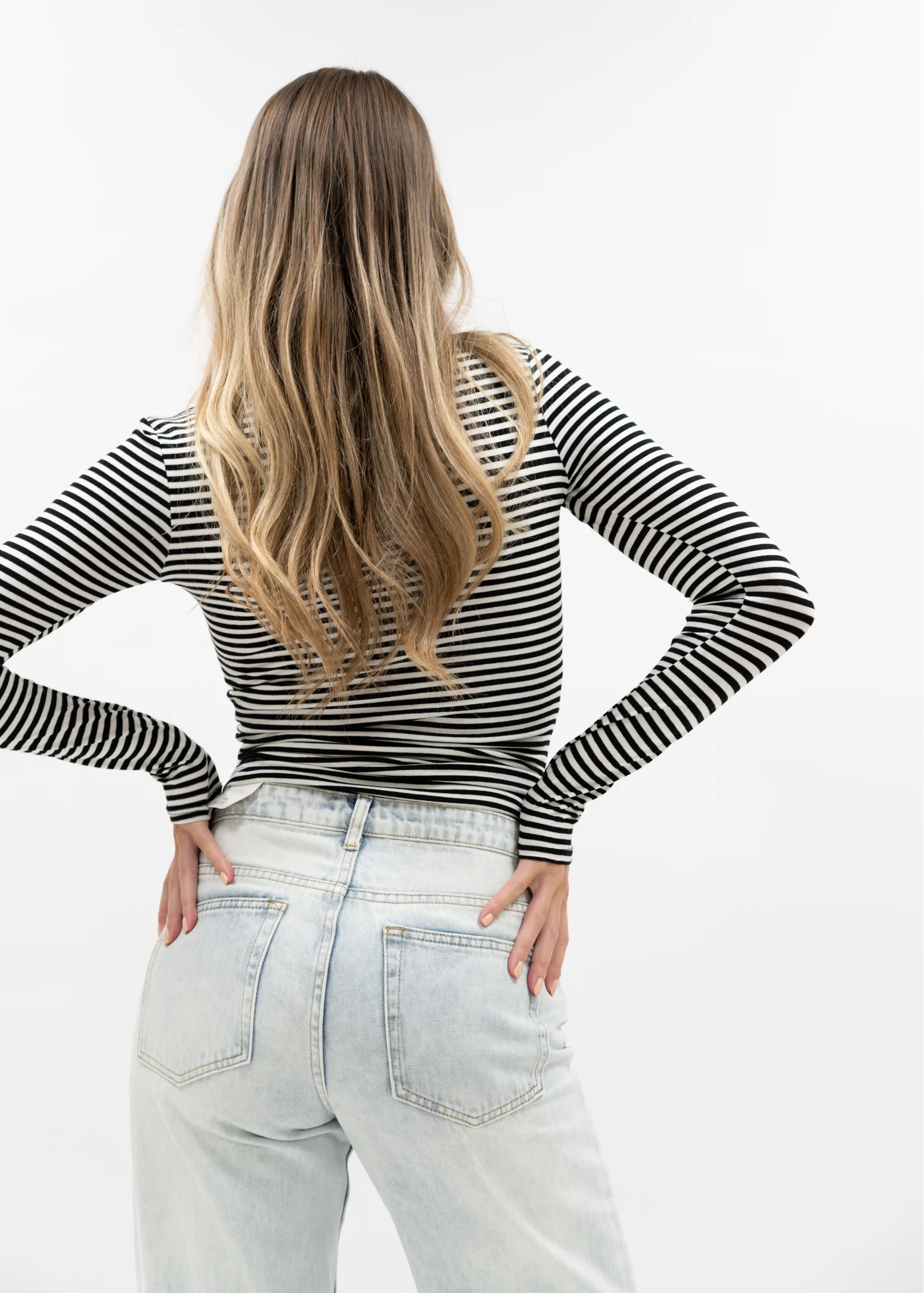 Long sleeve top striped (tall) - Image 13