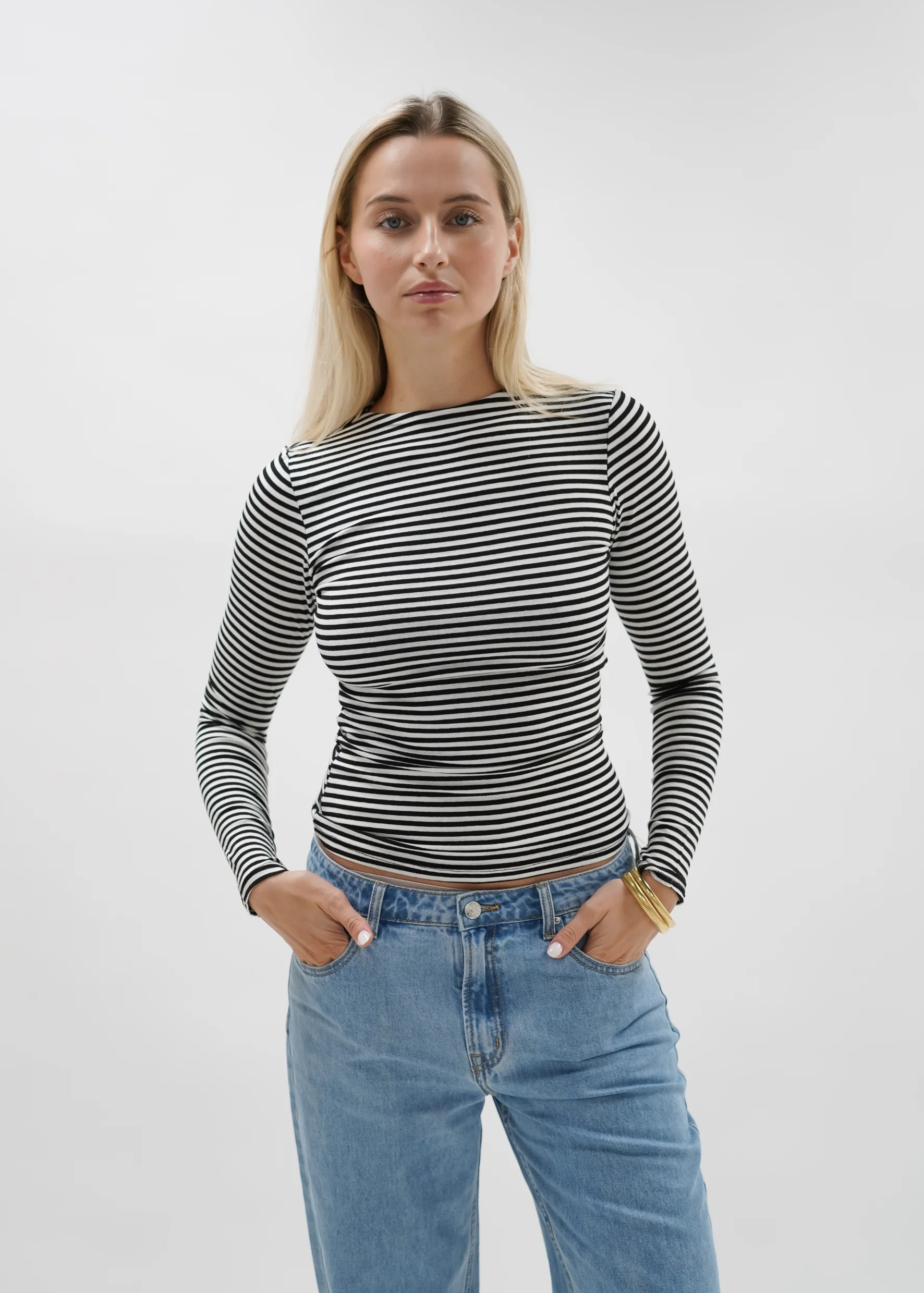 Long sleeve top striped (tall) - Image 3