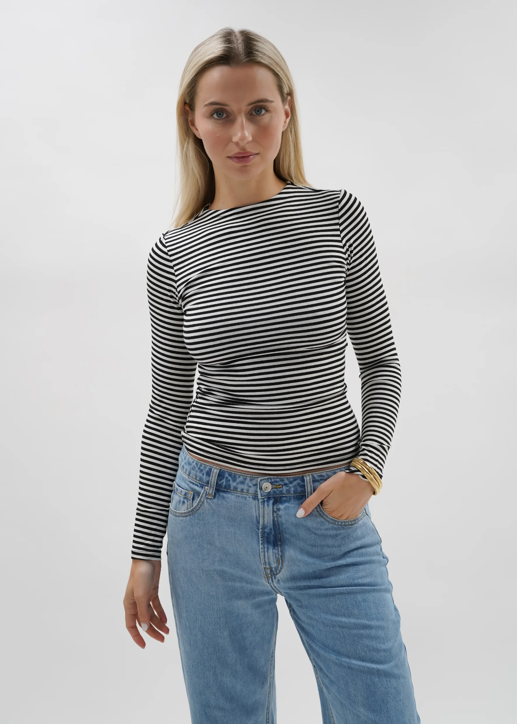 Long sleeve top striped (tall) - Image 8