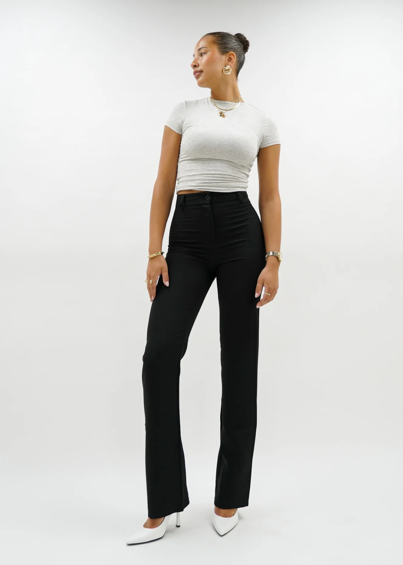 Straight leg pants classic black (tall) - Image 10