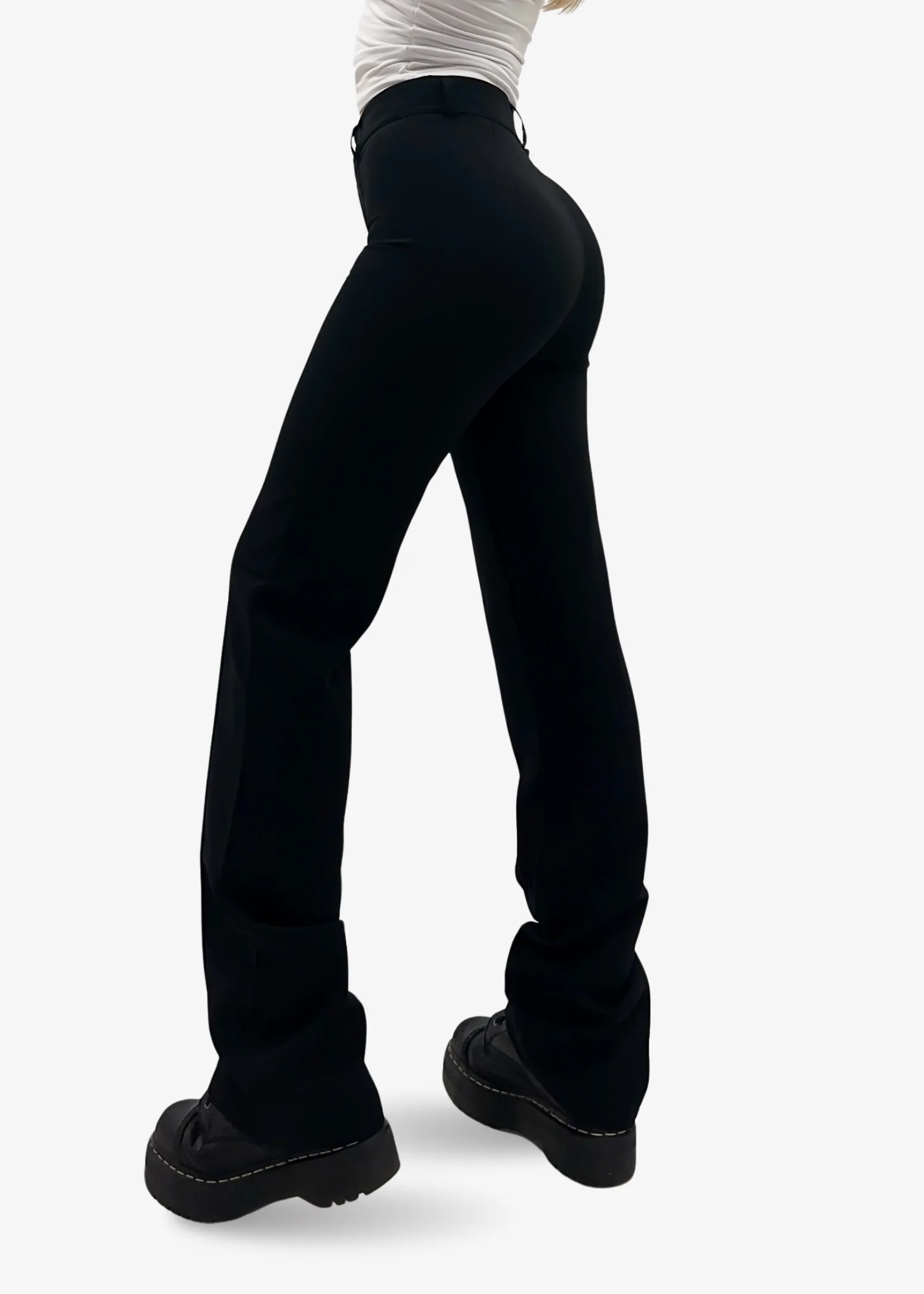 Straight leg pants classic black (tall) - Image 3