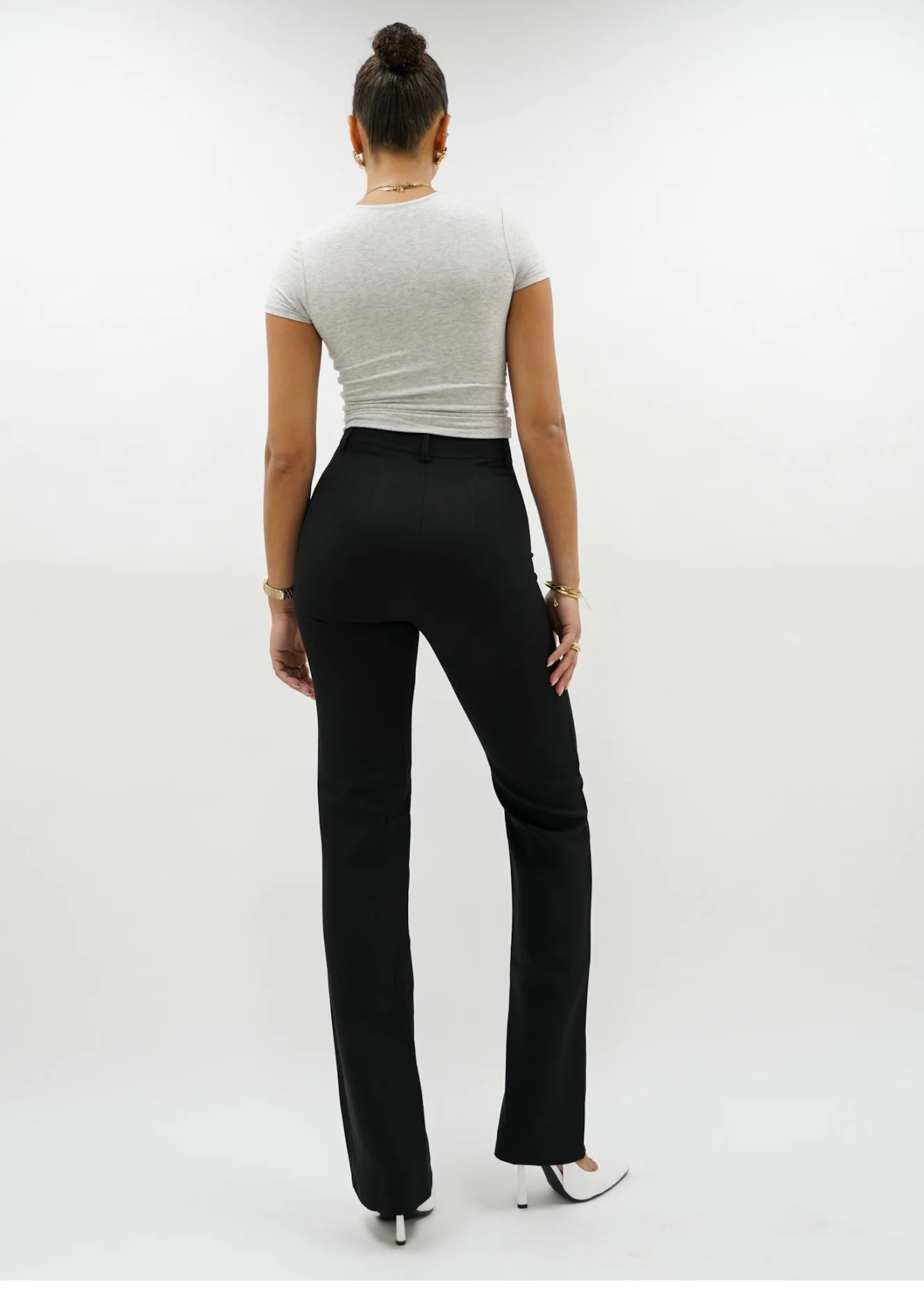 Straight leg pants classic black (tall) - Image 4