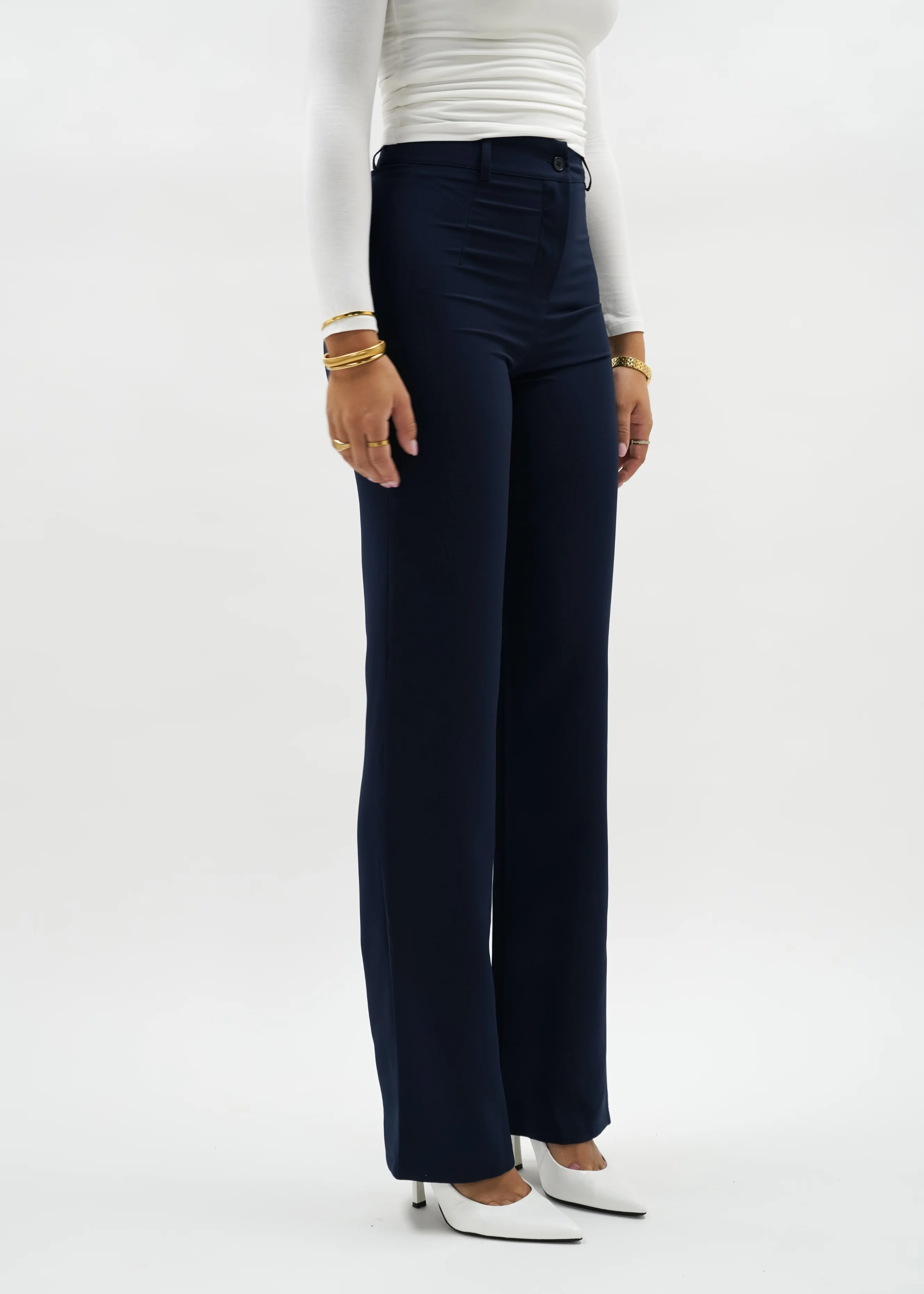 Straight leg pants classic night blue (tall) - Image 4