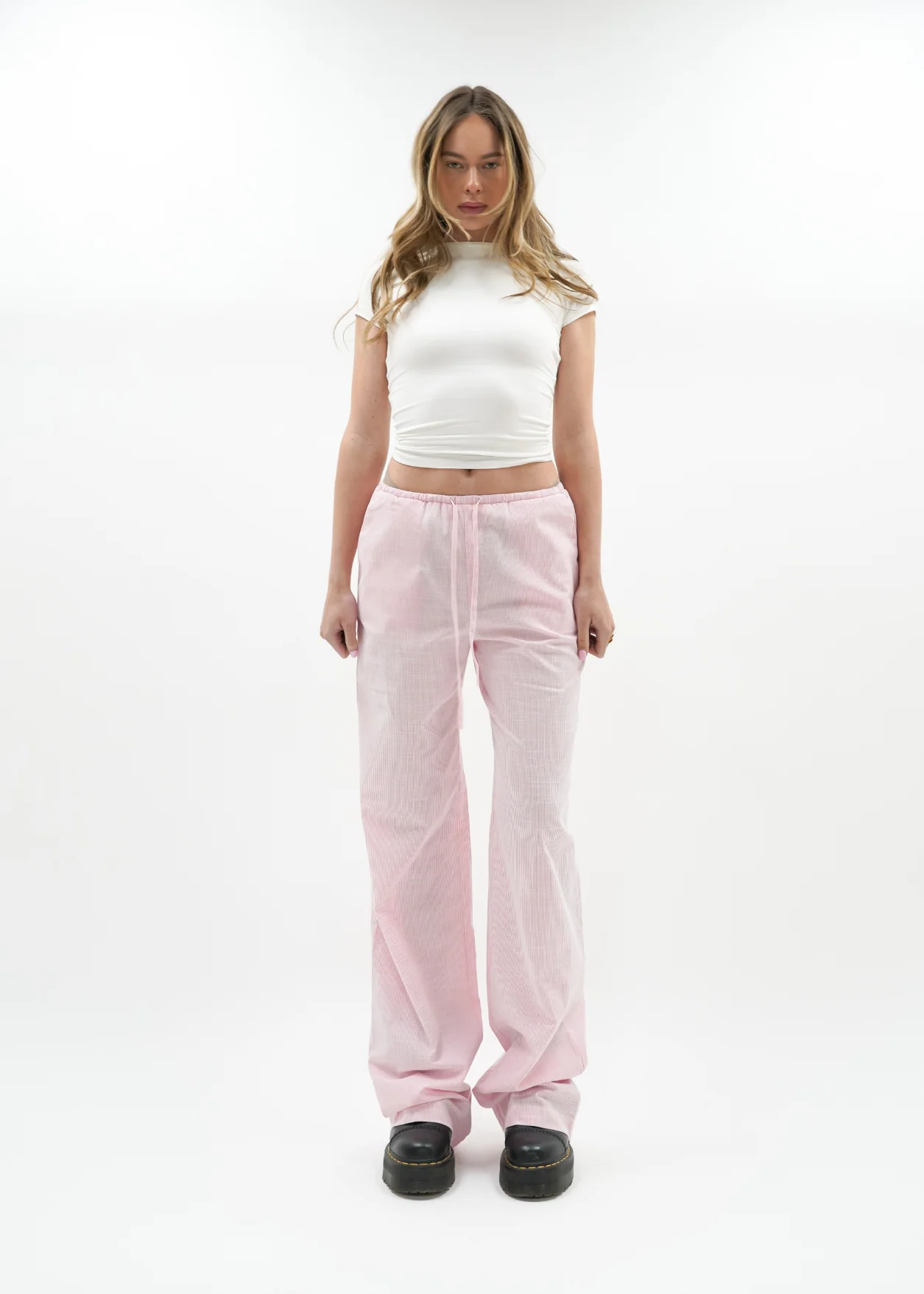 Striped pants (tall) pink - Image 14