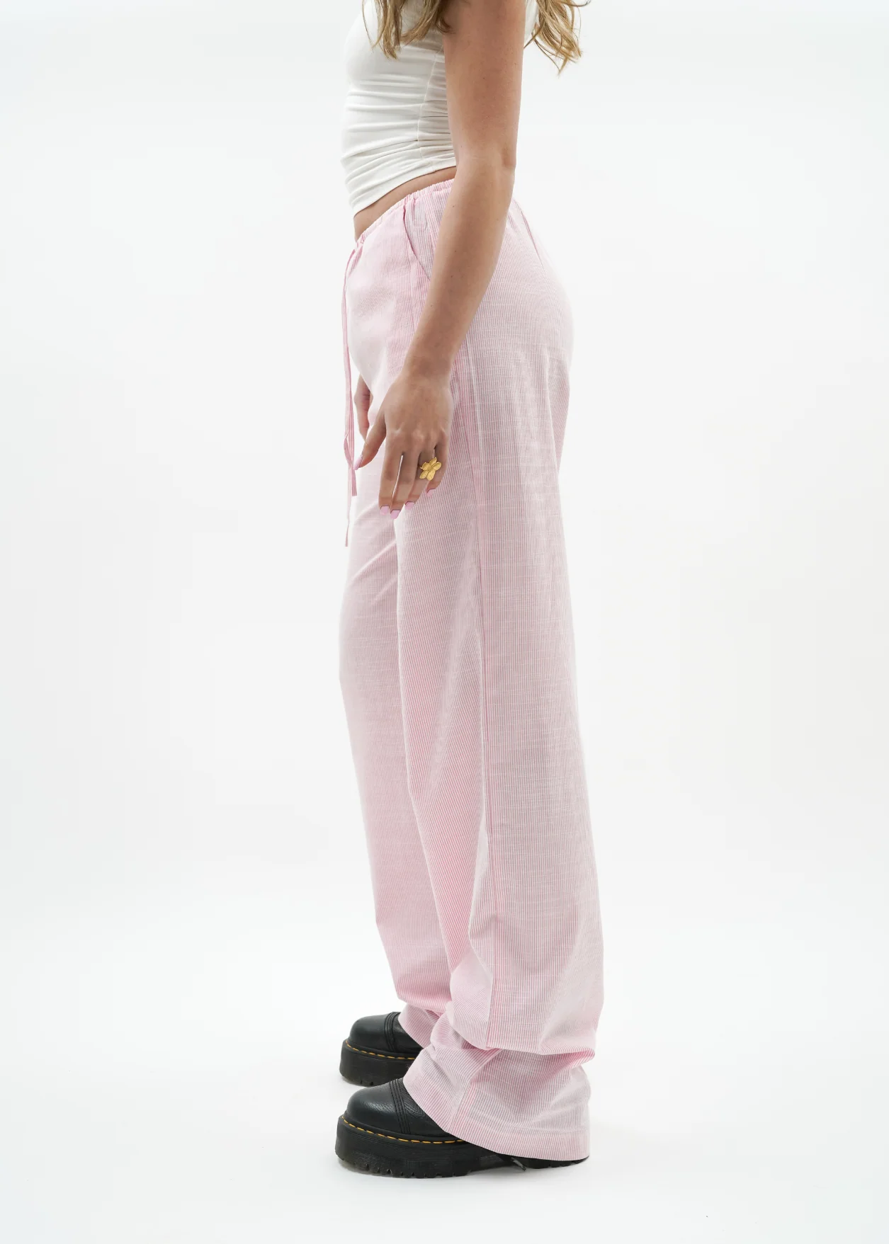 Striped pants (tall) pink - Image 8